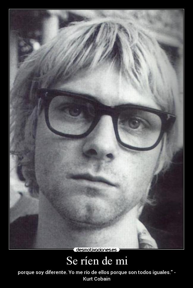 carteles kurt cobain desmotivaciones