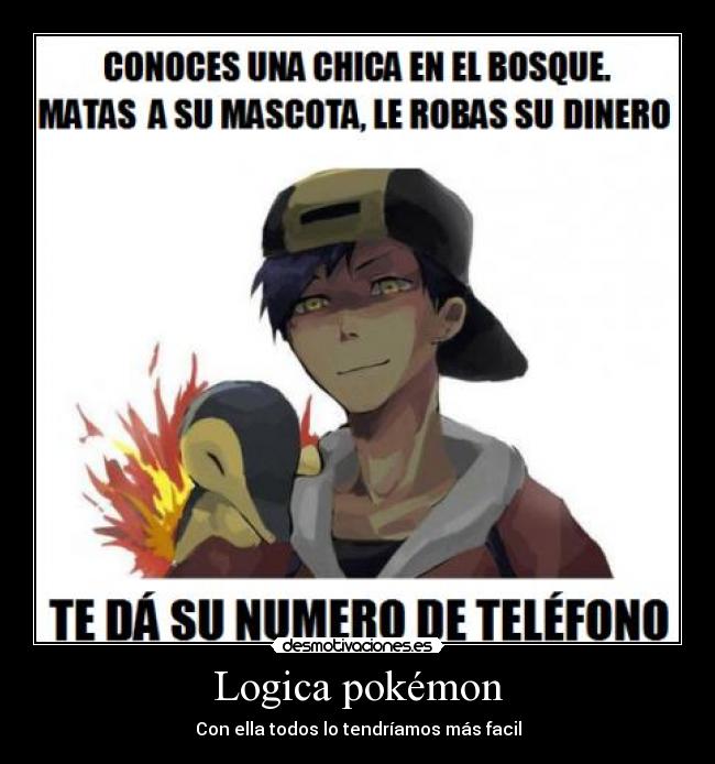 Logica pokémon - Con ella todos lo tendríamos más facil
