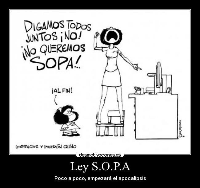 Ley S.O.P.A -