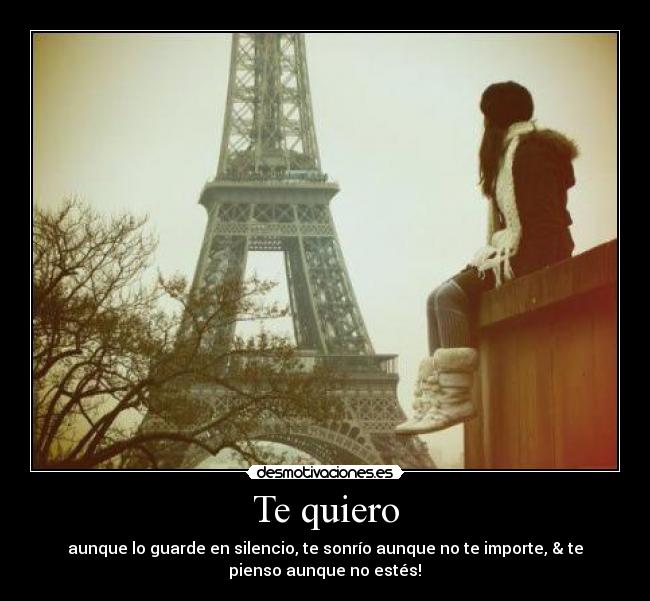 Te quiero -