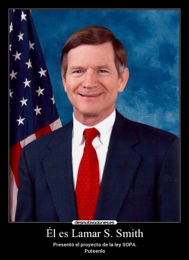 Él es Lamar S. Smith -