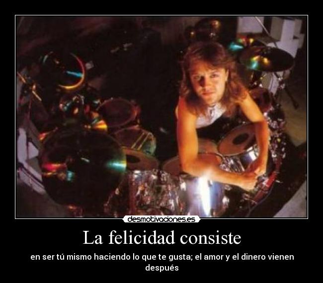 La felicidad consiste - 