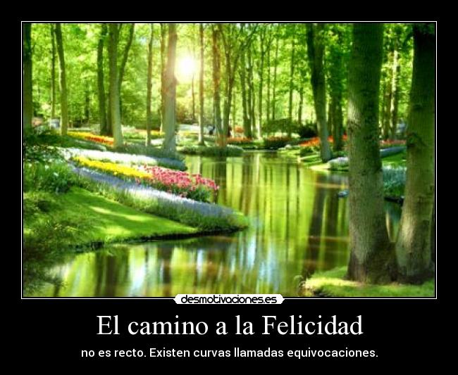 carteles felicidad felicidad camino curvas belteamo leocuervo760 desmotivaciones