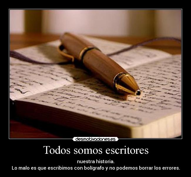 Todos somos escritores - 