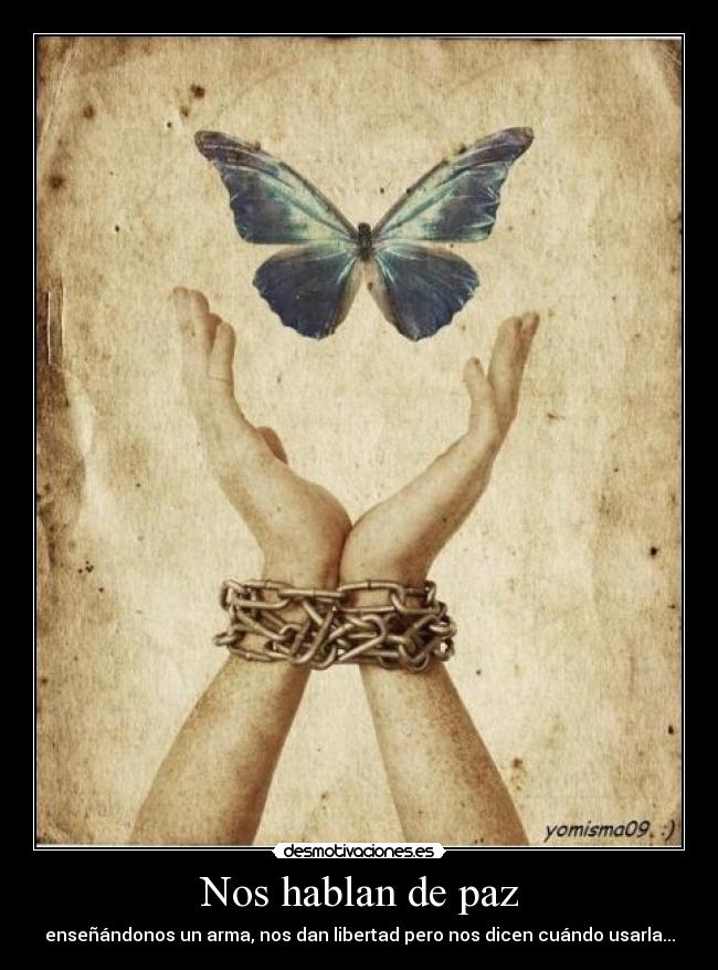 Nos hablan de paz -