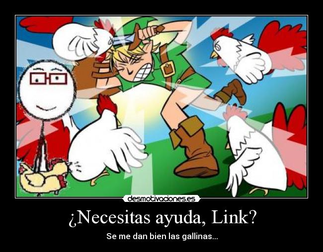 ¿Necesitas ayuda, Link? -