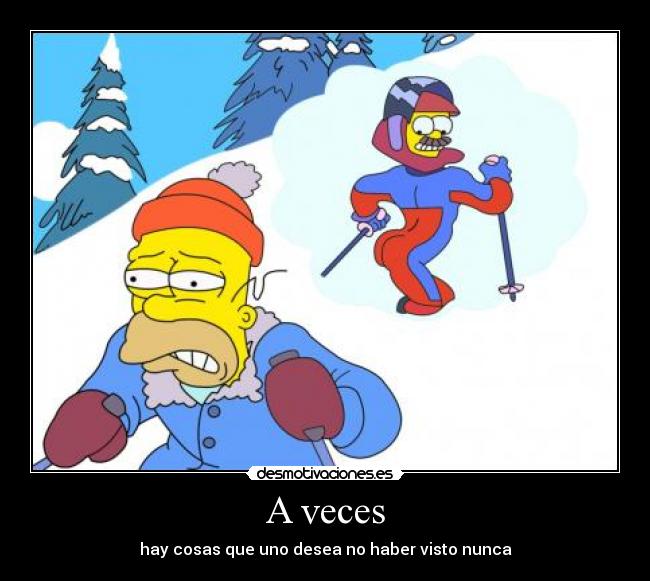 A veces -
