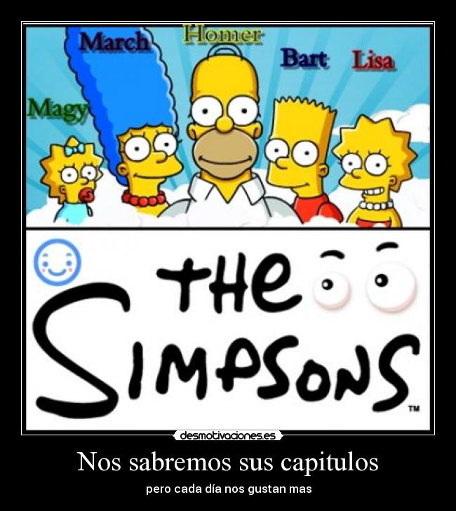 carteles los simpsons desmotivaciones