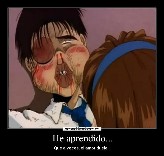 He aprendido... -