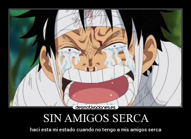 SIN AMIGOS SERCA -