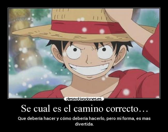Se cual es el camino correcto… - 