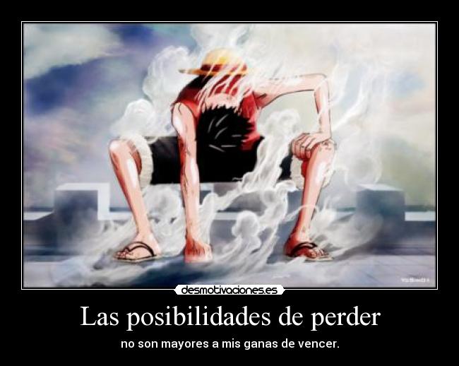 carteles one piece luffy desmotivaciones