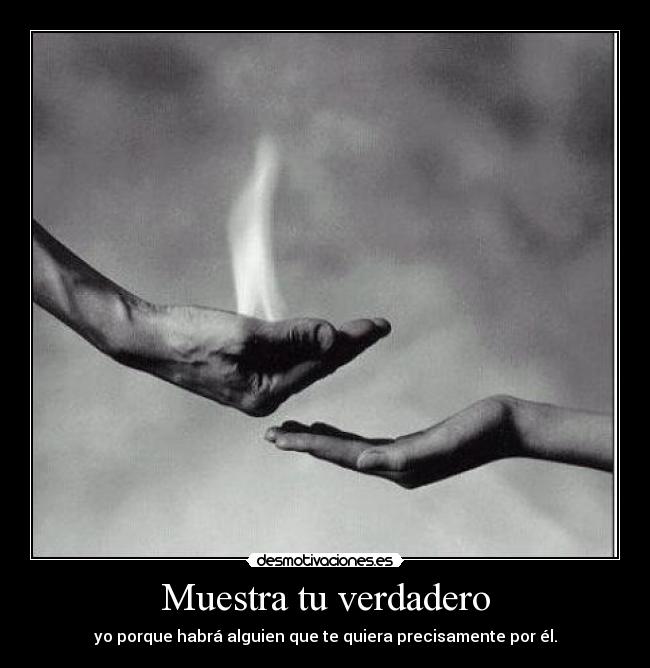 Muestra tu verdadero -