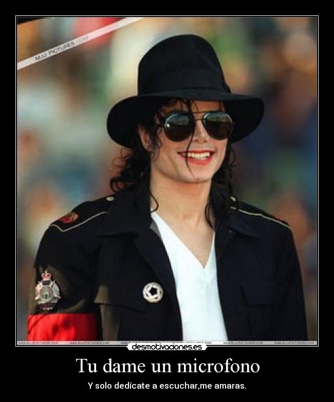 carteles michael love you too desmotivaciones