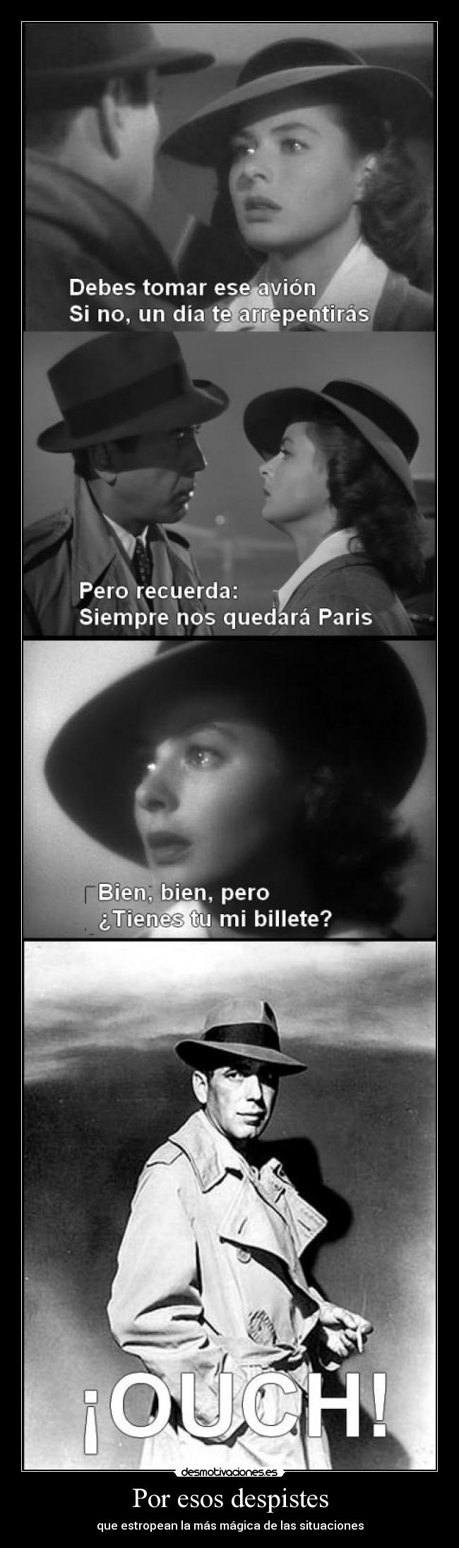 Por esos despistes - 