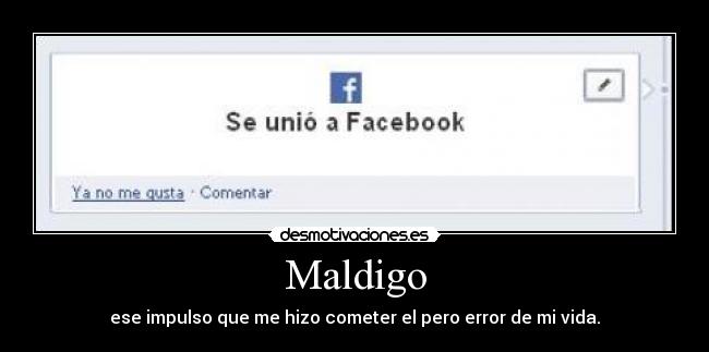 Maldigo -