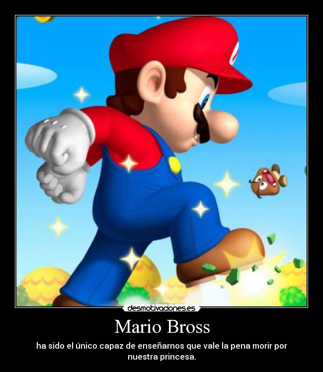 carteles mario bross sus ensenanzas desmotivaciones