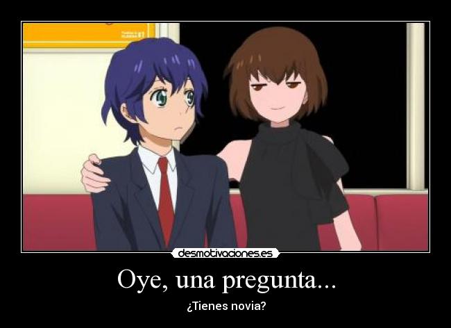 carteles mawaru penguindrum ringo pregunta shouma tiene novia desmotivaciones