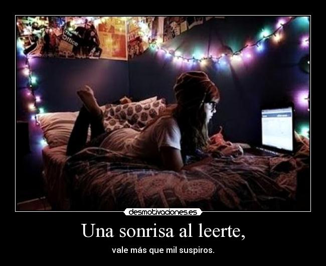 carteles sonrisa una sonrisa leerte vale mas que mil suspiros desmotivaciones