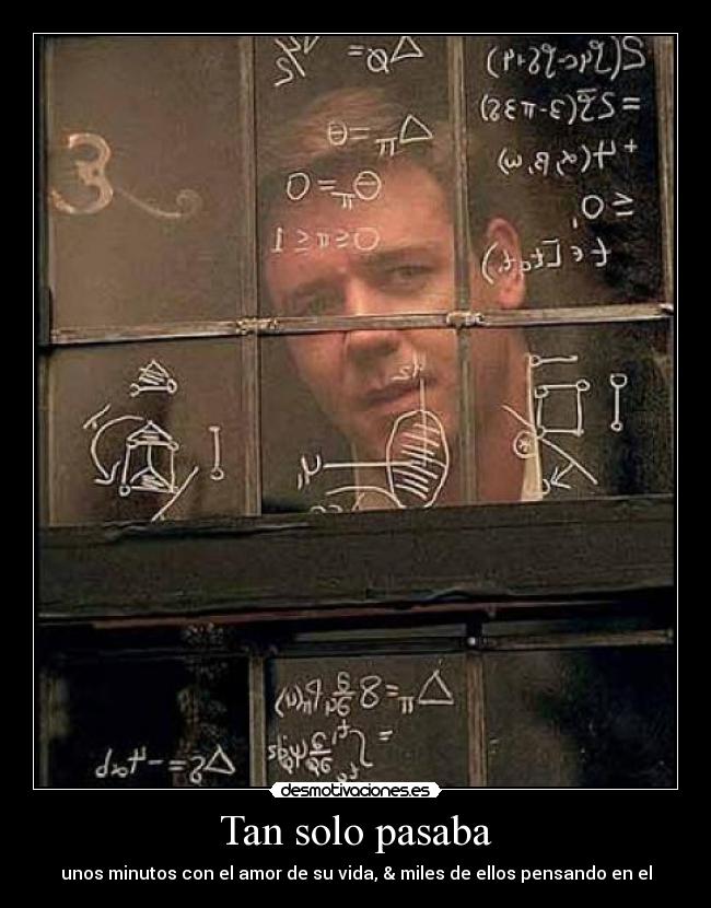 Tan solo pasaba - 