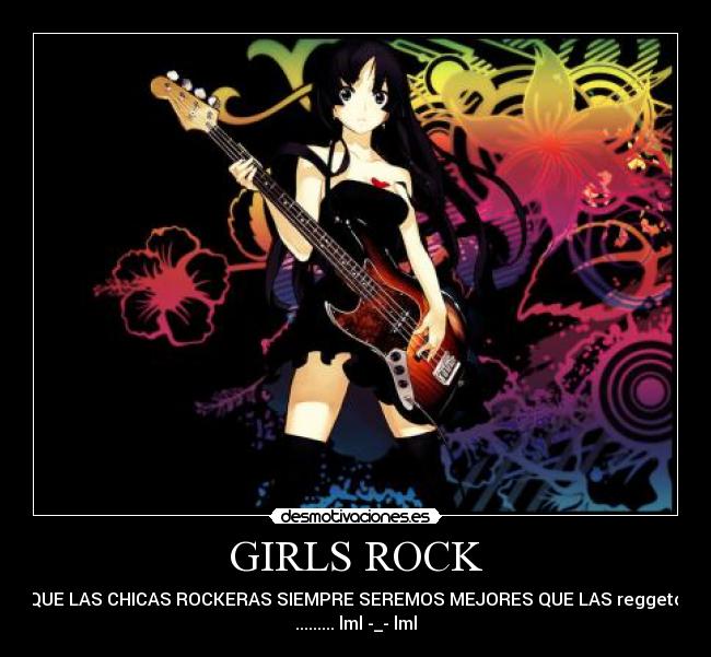 GIRLS ROCK -