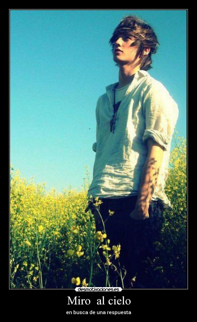Miro al cielo - en busca de una respuesta