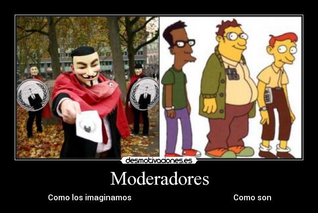 Moderadores -