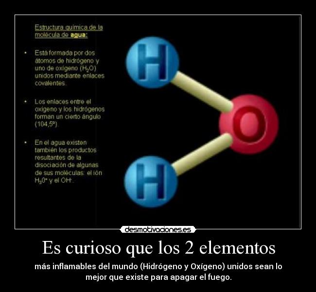 Es curioso que los 2 elementos - 