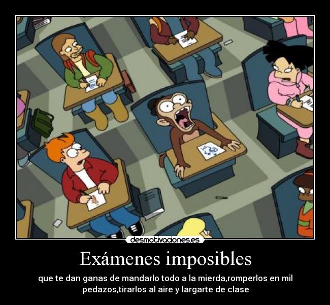 Exámenes imposibles -