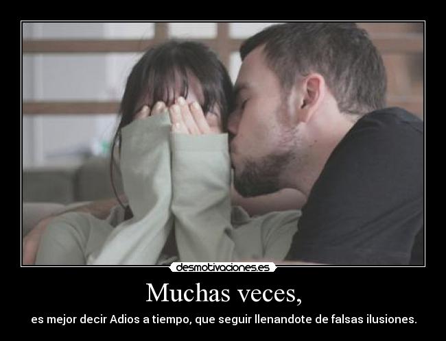 Muchas veces, - 