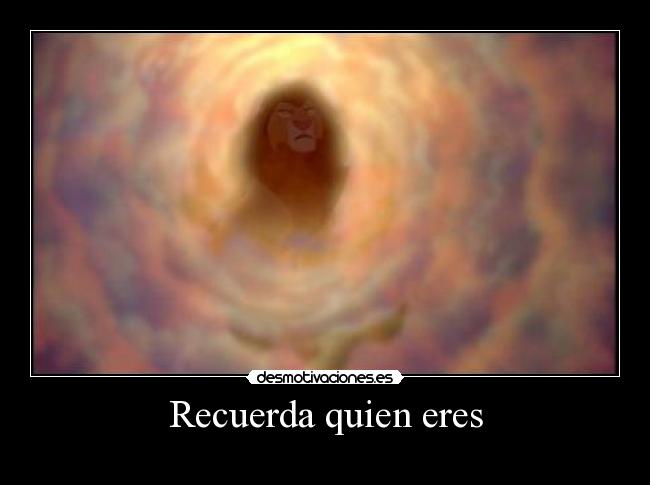 Recuerda quien eres - 