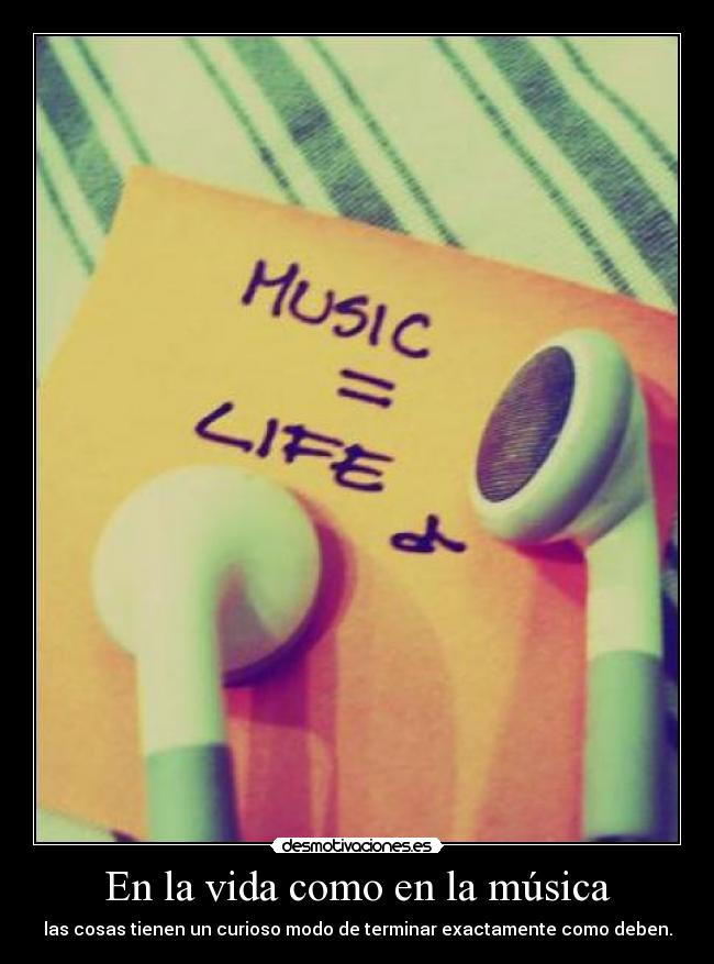 En la vida como en la música - 