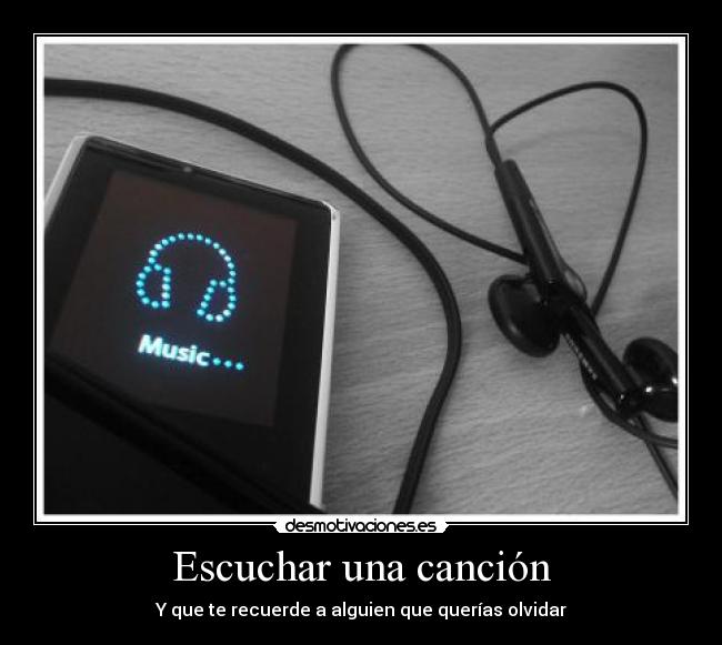 Escuchar una canción - 