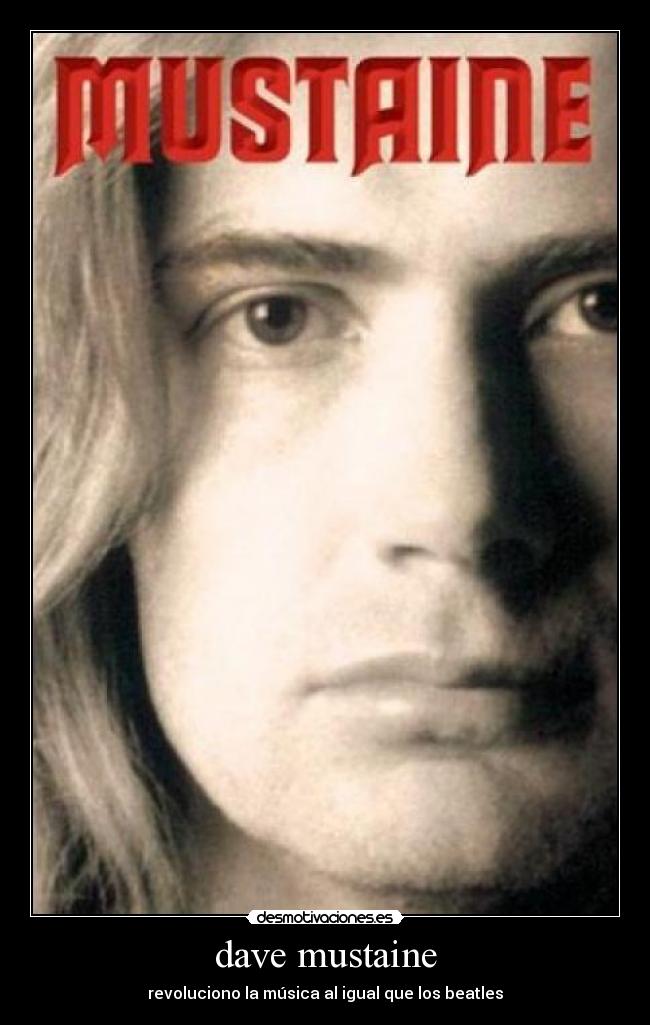 dave mustaine -