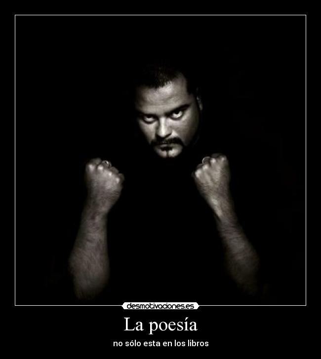 La poesía - no sólo esta en los libros