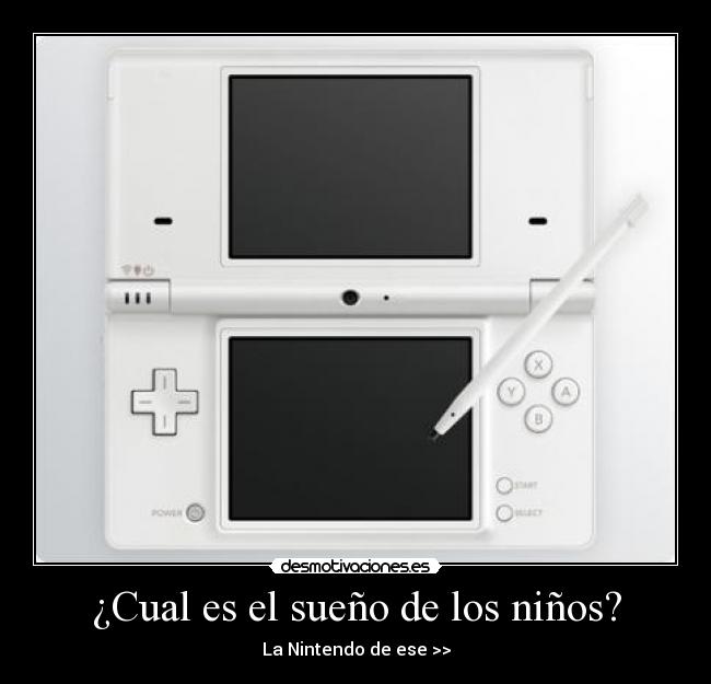 ¿Cual es el sueño de los niños? -