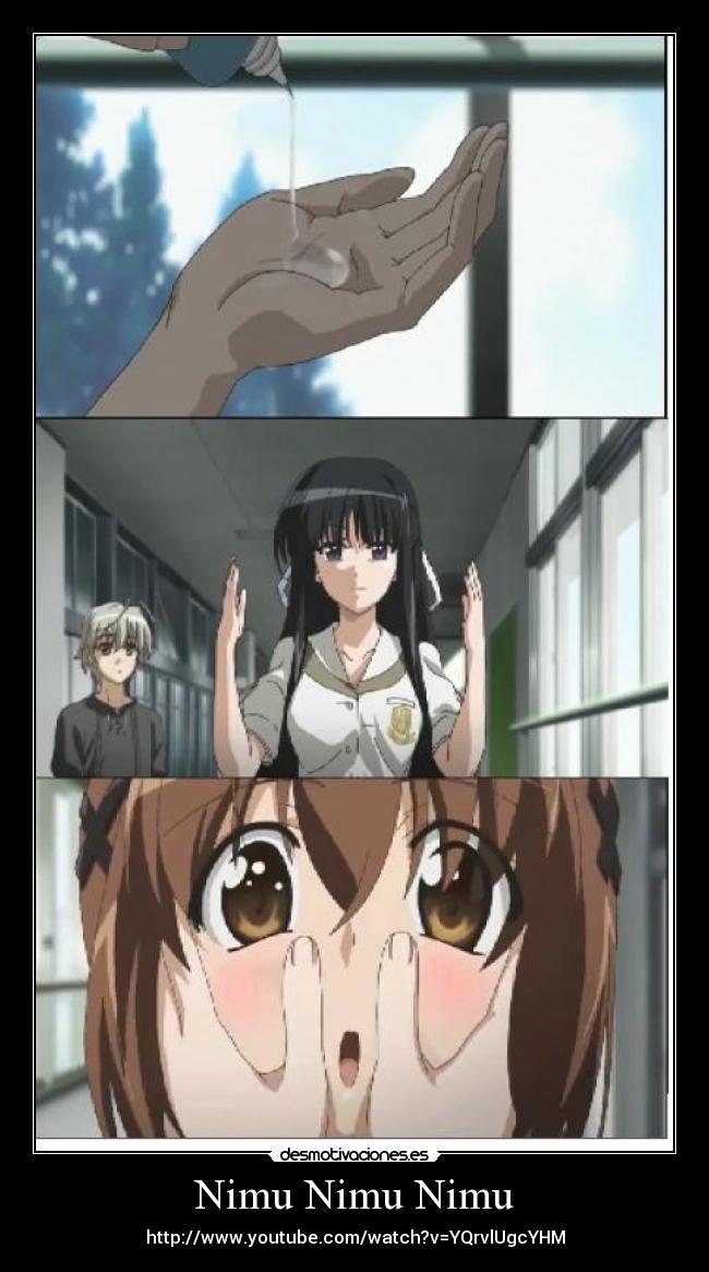 carteles nimu yosuga sora desmotivaciones