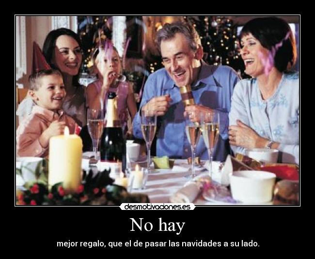 No hay -