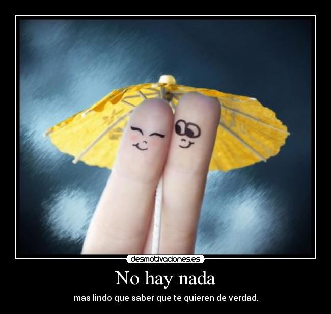 No hay nada -