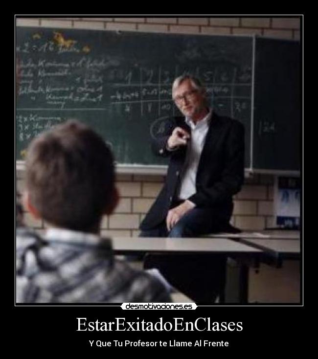 EstarExitadoEnClases -