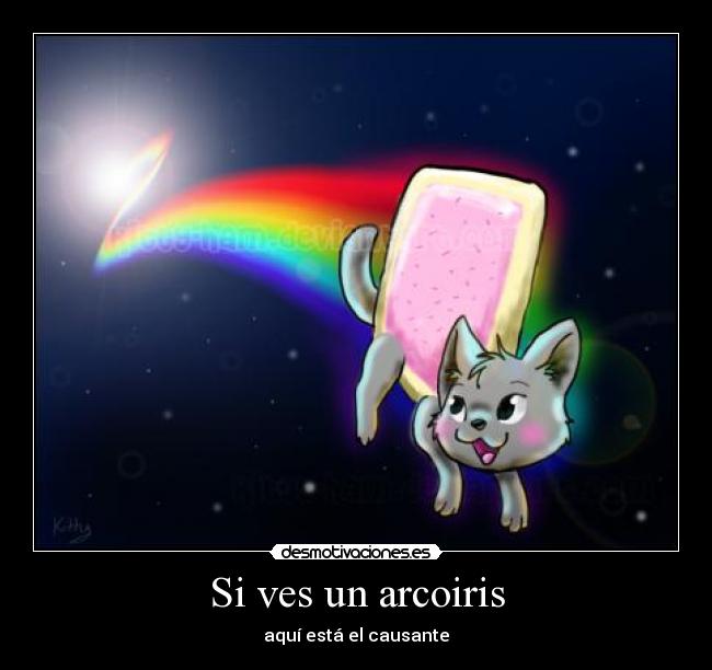 carteles nyan cat desmotivaciones