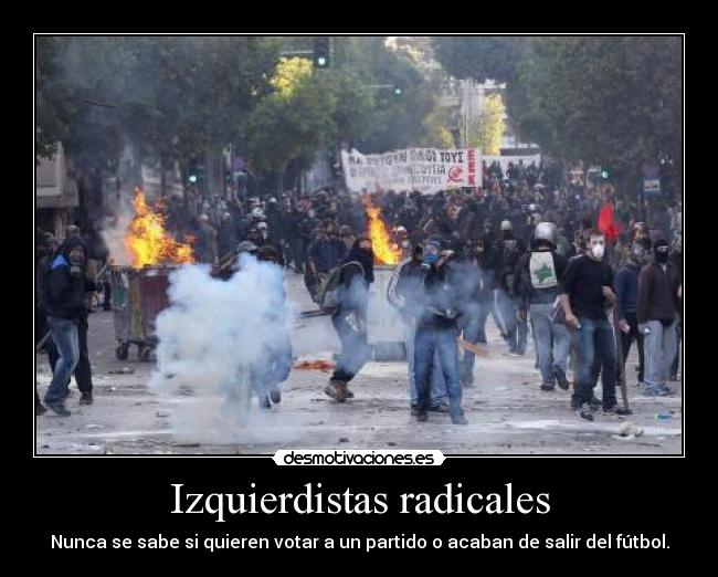 Izquierdistas radicales - 