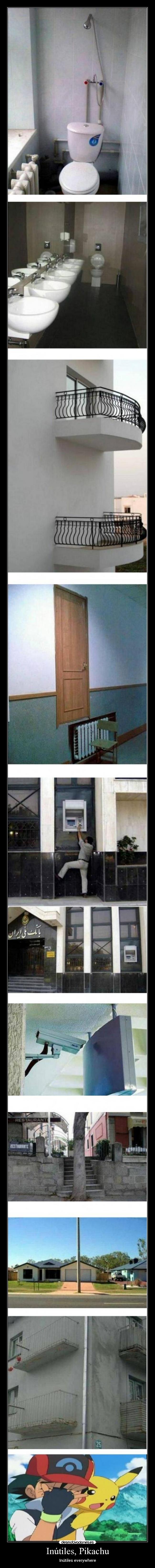 Inútiles, Pikachu - Inútiles everywhere