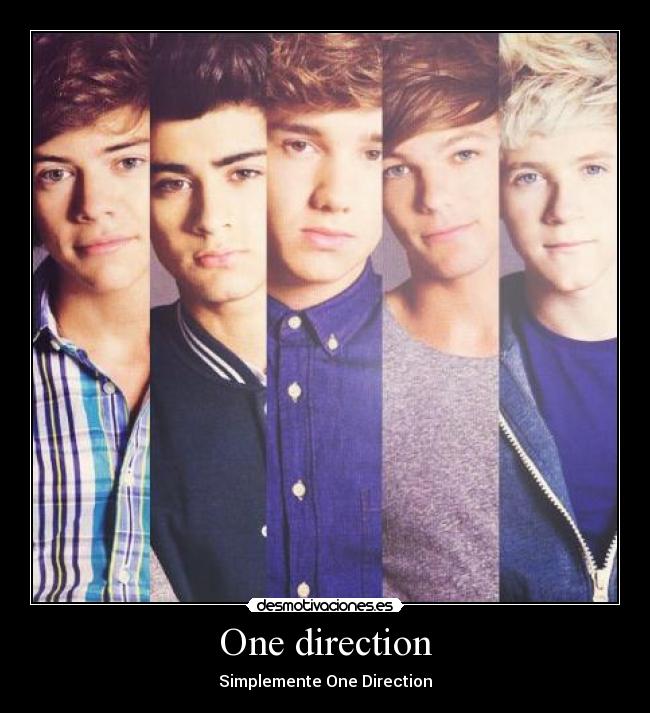 One direction -