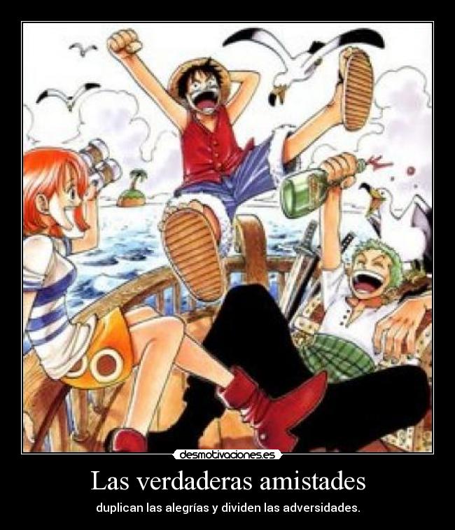 Las verdaderas amistades -