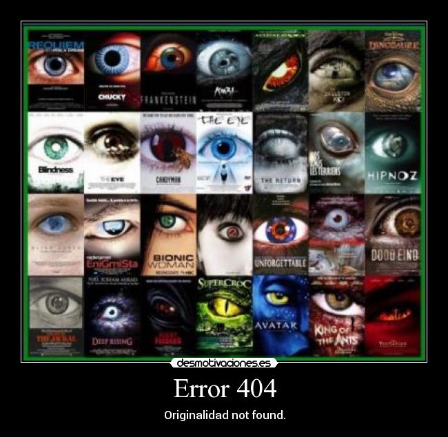 carteles peliculas originalidad desmotivaciones