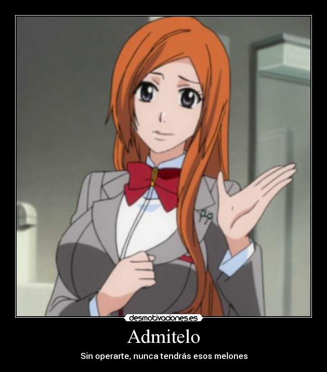 carteles bleach orihime desmotivaciones