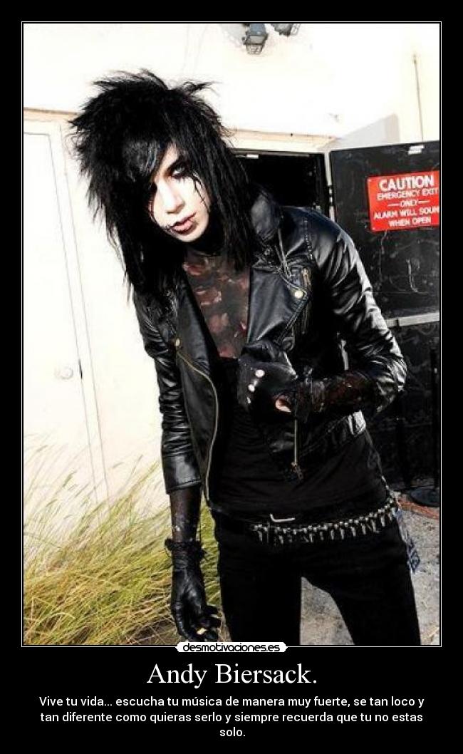 Andy Biersack. - 