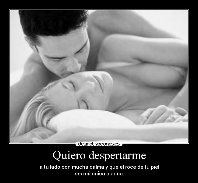 Quiero despertarme - 