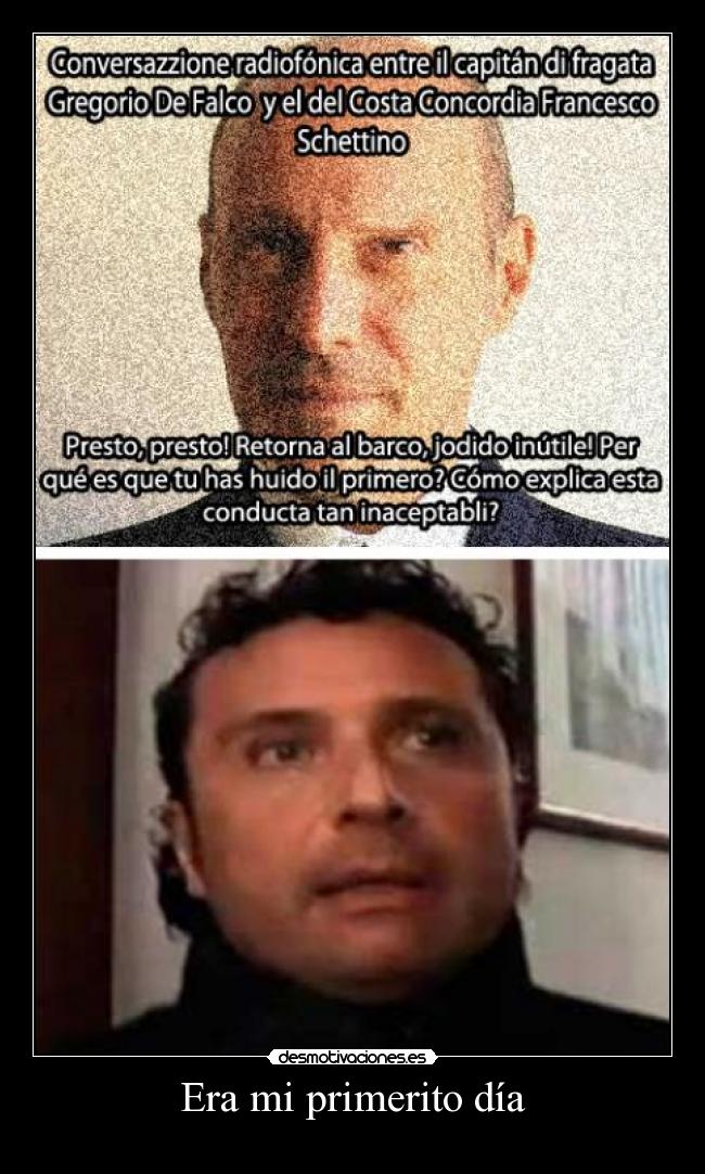 Era mi primerito día - 